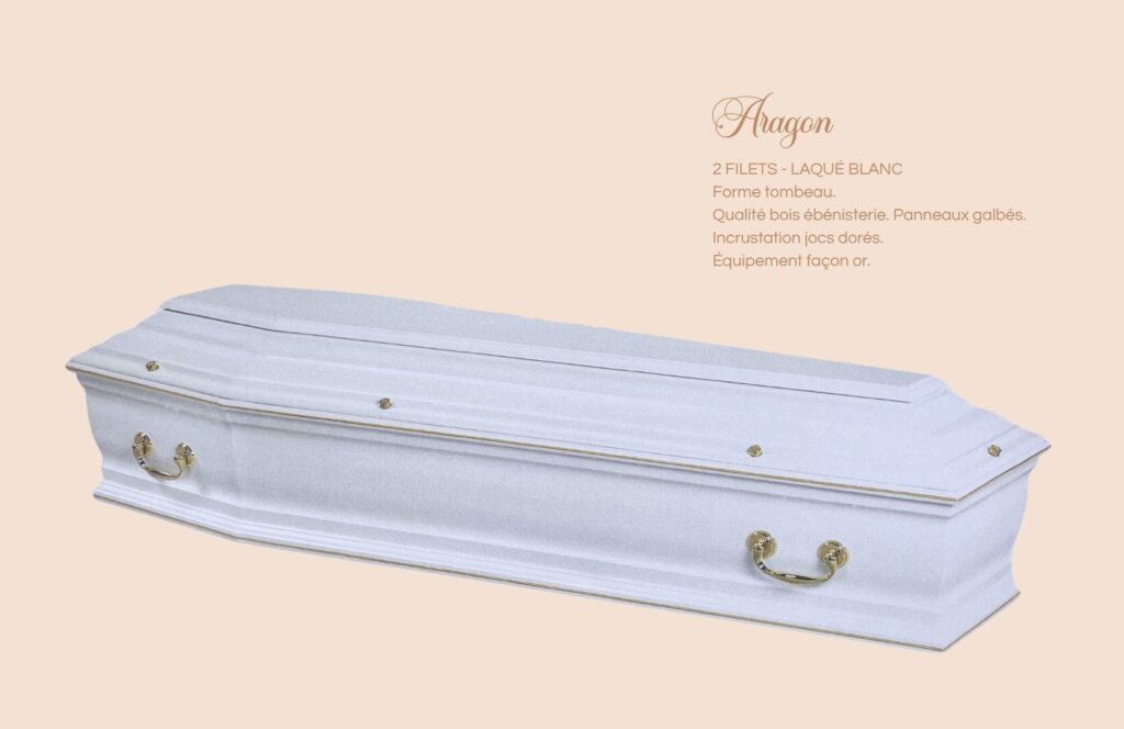 Cercueil pour inhumation Aragon - Pompes funèbres Orphée Orgerus