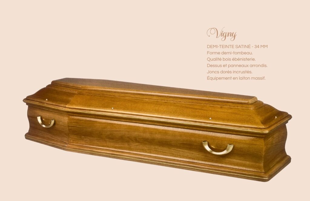 Cercueil pour inhumation Vigny - Pompes funèbres Orphée Orgerus