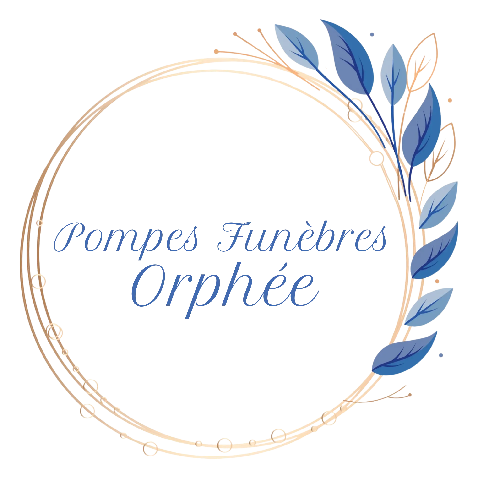 Logo des Pompes Funèbres Orphée